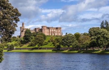 Inverness Castle View perfect for Exploring from Inverness Palace