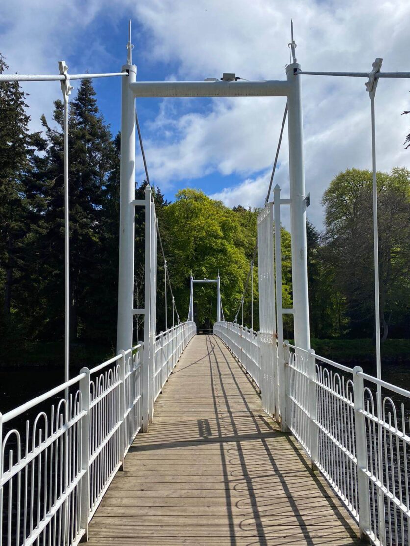 Inverness Suspension Bridge Near Inverness Palace Hotel Spa 1 Inverness suspension bridge near inverness palace hotel spa 1