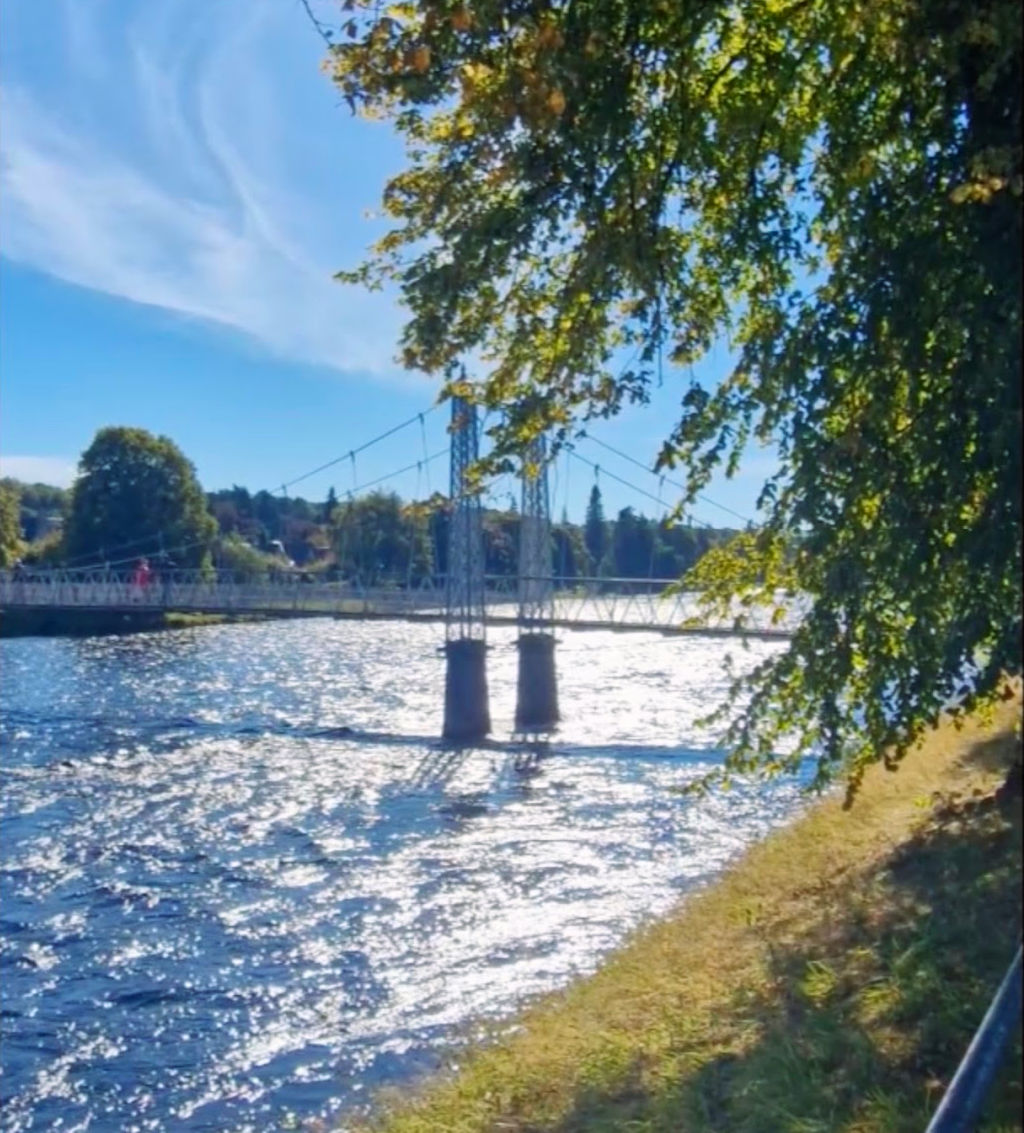 River Ness Autumn Colours Enjoy lunch with river or castle views in central inverness.