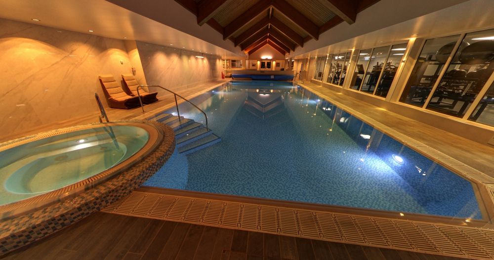Modern sauna and health club spa in inverness