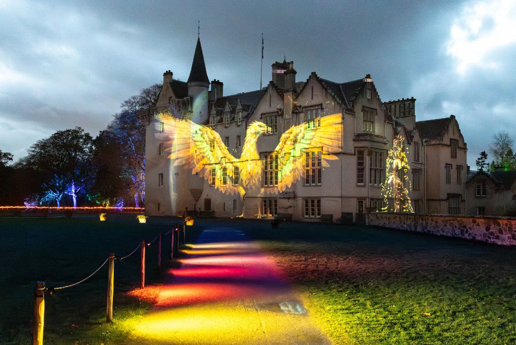 1024 Brodie Castle Illuminations 2025 2 By gordon docherty photography